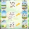 Spring Crafts for Kids - 24PCS Insects Stickers Scene DIY Summer Craft Jar Sticker